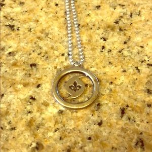 Hurricane Katrina Mignon Faget pendant and chain